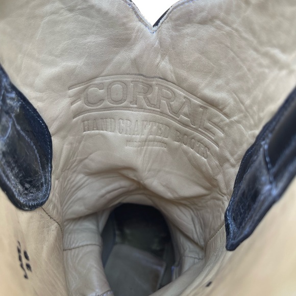 Black Corral Women’s Square toe full overlay & studs Cowgirl Boots -Size 8 - Picture 5 of 6